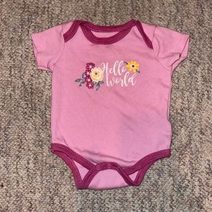 (15for$10) baby girl onesie
